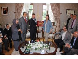 Akil Adamlar Heyeti, Vali Lekesiz Ve Başkan Savaşı Ziyaret Etti