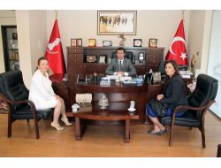 Bergama Sgk Heyeti Başkan Gönençi Ziyaret Etti