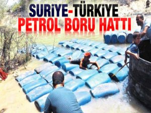 Kaçak petrol boru hattı