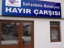 Safranbolu Belediyesi Hayır Çarşısı Faliyete Girdi