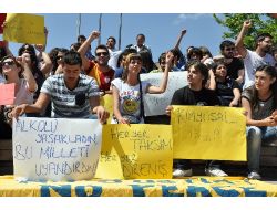 Kırıkkalede Taksim Gezi Parkı Protestosu