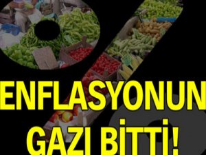 Enflasyonun gazı bitti!!