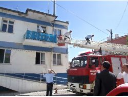 Boğazlıyan Polisine Yangın Tatbikatı