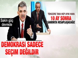 Abdullah Gülden açıklama