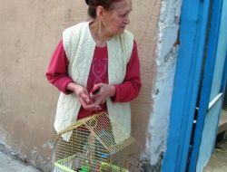 Yaşlı Kadın Yanan Evden Kuşuyla Çıkmayı Başardı