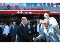 Alevi Dedesinin İşyeri Açılışına Adıyaman Protokolü İlgi Gösterdi