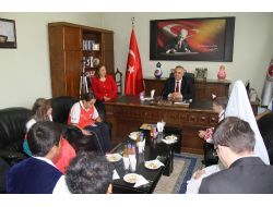Türkçe’nin Çocukları Başsavcı Köylüyü Ziyaret Etti
