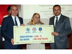 Denizlili İşadamlarından Mikro Kredi Projesi’ne 600 Bin Lira Destek