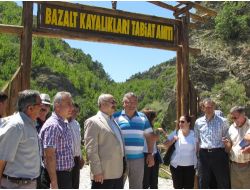 Boyabat Bazalt Kayalıkları Turizme Kazandırılıyor