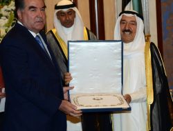 Tacikistan Devlet Başkanı Rahman, Kuveyt’te