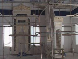 Altın Mihraplı Yeni Camii Restore Ediliyor