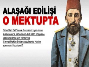 Alaşağı edilişi o mektupta!