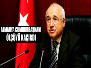 Cemil Çiçek: Gauck ölçüyü kaçırdı