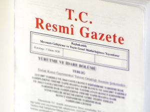 Tebliğler Resmi Gazetede..