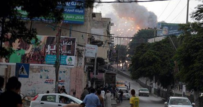 İsrail hastaneyi bombaladı!