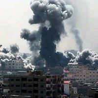 Netanyahudan Gazzeye ateş emri