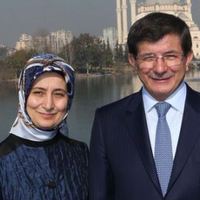 İşte Davutoğlunun hanımı Sare Davutoğlu