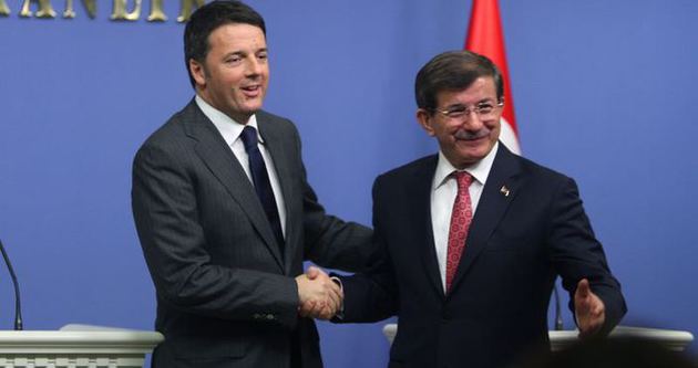 Davutoğlu ve Renzidan açıklama