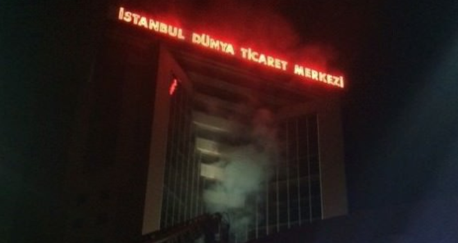 İstanbul Ticaret Merkezinde yangın