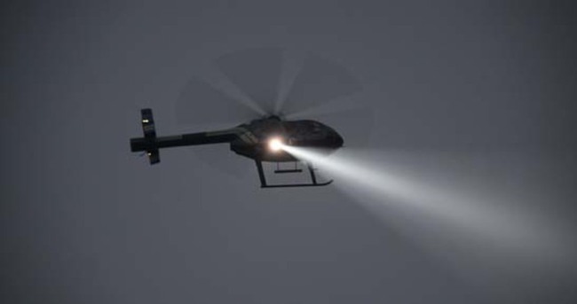 Zeytinburnu’nda helikopterli operasyon