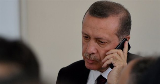 Erdoğanın liderlerle telefon trafiği