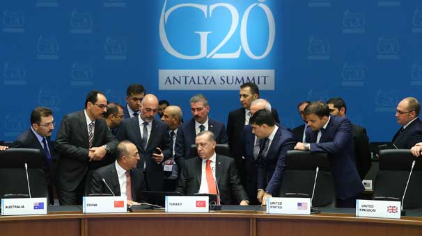 G20de oturma düzeni netleşti!