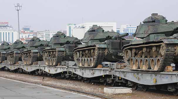 Gaziantep’ten Doğu ve Güneydoğu’ya tank sevkiyatı