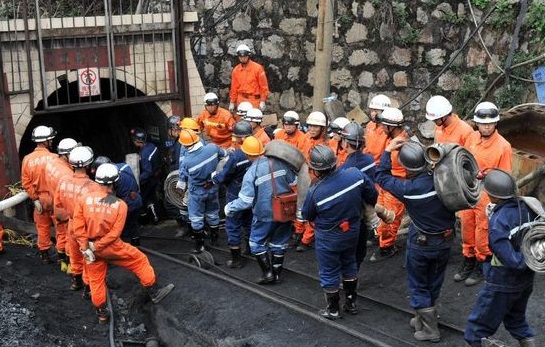 Çinde maden ocağını su bastı