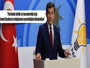 Davutoğlundan flaş açıklamalar