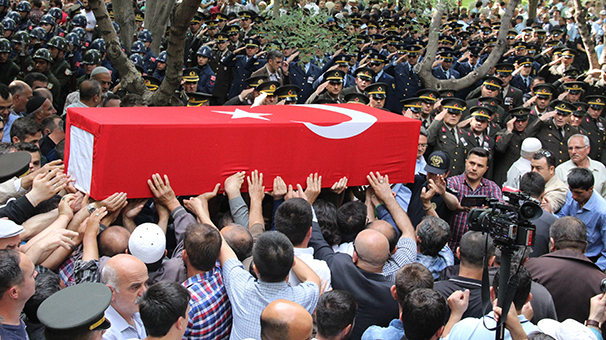 Şehit Üsteğmen, Konya’da son yolculuğuna uğurlandı