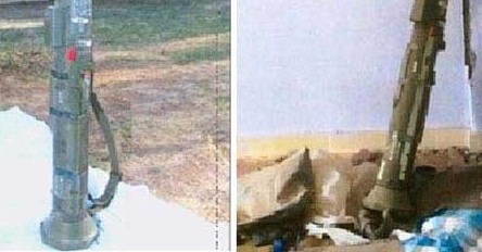 Nusaybinde amerikan yapımı antitank roketi ele geçirildi
