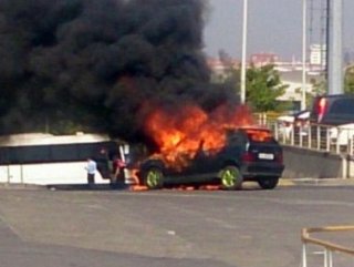 Atatürk Havalimanı’nda yangın paniği