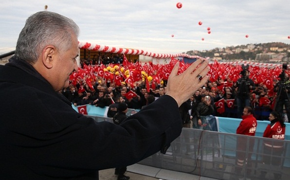 Başbakan Yıldırım Zonguldakta..