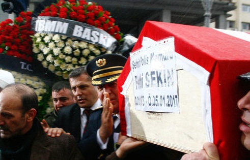 Şehit polis Fethi Sekin uğurlandı!