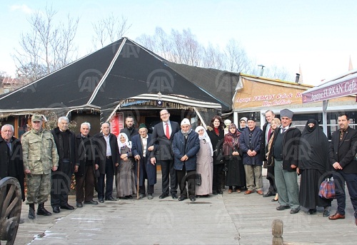 Kaymakam Uzunoğlu şehit aileleri ve gazilerle biraraya geldi