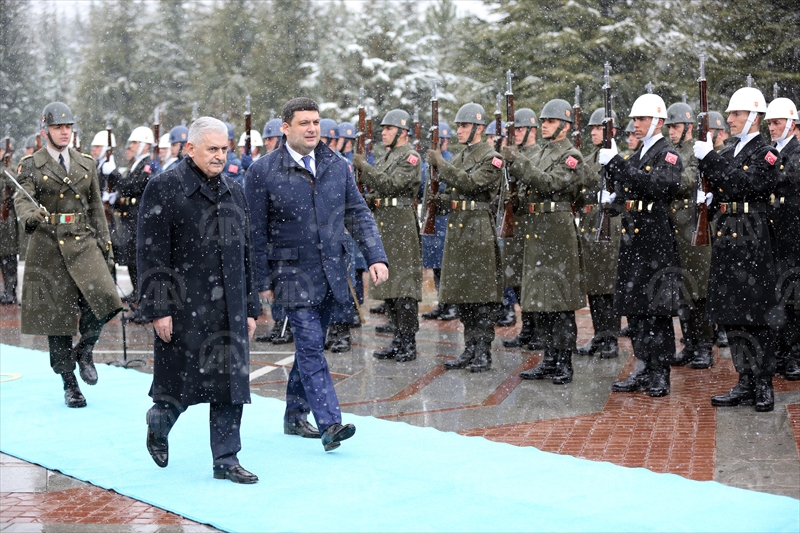 Ukrayna Başbakanı Groysman Türkiyede