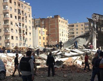 Diyarbakırda şiddetli patlama