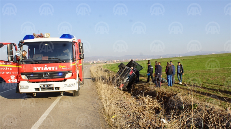 Ankarada trafik kazası