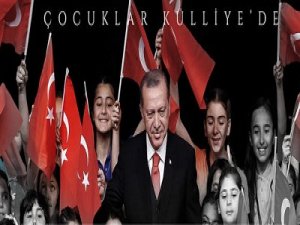 Cumhurbaşkanı Erdoğan çocuklara hitap etti