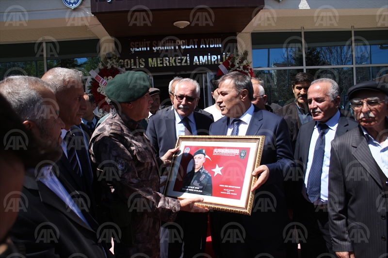 Şehit Aydının ismi polis amirliğinde yaşayacak