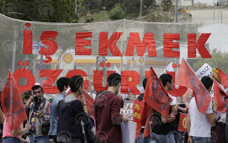 Ankarada 1 Mayıs Emek ve Dayanışma Günü