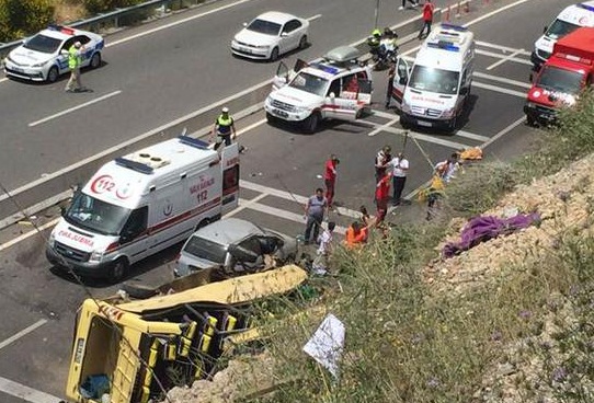 Marmariste feci kaza: 20 kişi hayatını kaybetti!