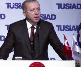 Erdoğanın TÜSİAD toplantısı konuşması