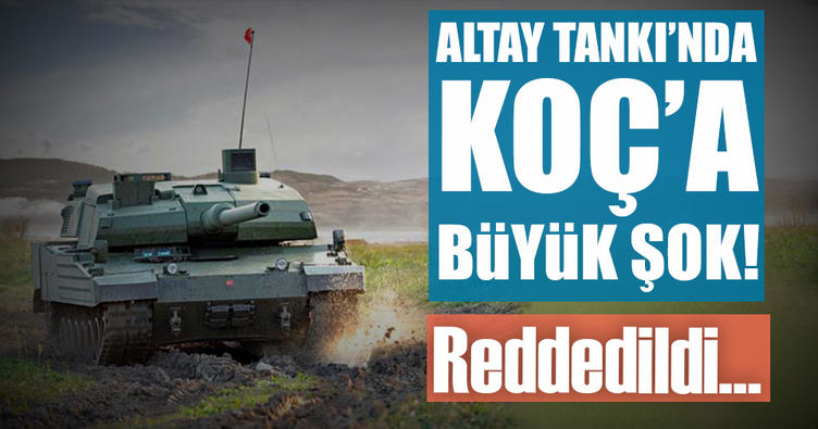 Altay tankında Koça büyük şok