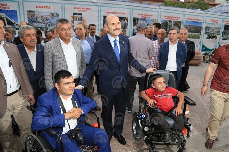 İçişleri Bakanı Soylu Aksarayda