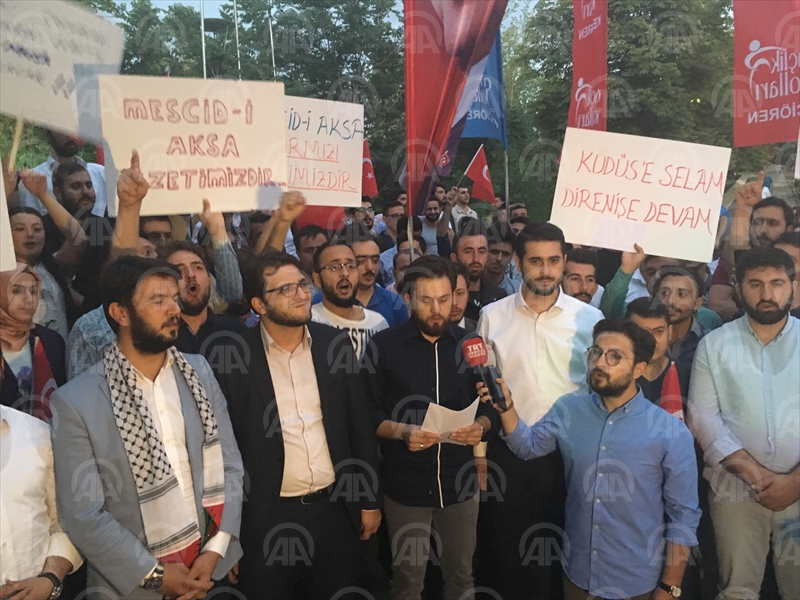 İsrailin Mescid-i Aksaya yönelik ihlallerine tepki