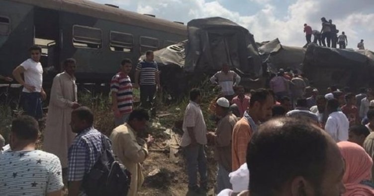 Mısırda feci tren kazası: 21 ölü