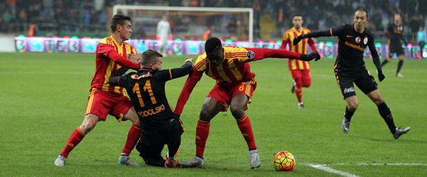Galatasaray ile Kayserispor 43. maça çıkıyor