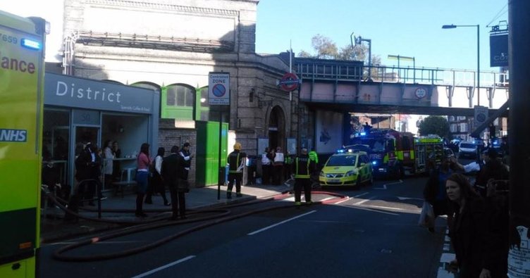 Londra metrosunda patlama meydana geldi