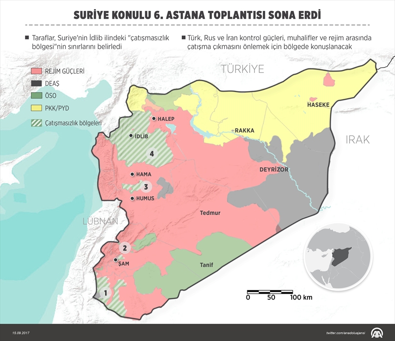 Suriye konulu 6.Astana toplantısı sona erdi